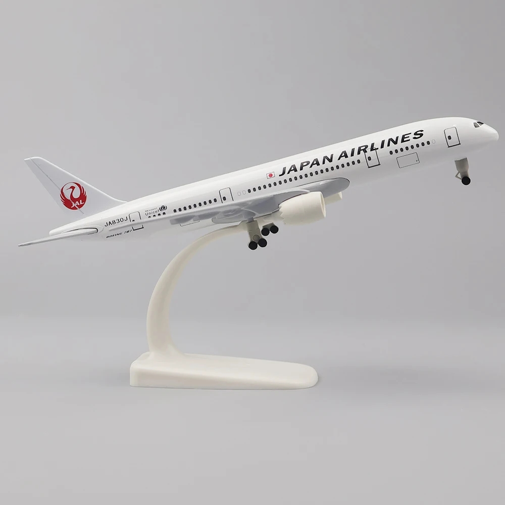 Model Airplane Plastic - 20ซม.เครื่องบินรุ่นของเล่นโลหะผสมโลหะAir Japan Airlines B787แอร์เวย์Diecastเครื่องบินอาคารชุดล้อสําหรับคอลเลกชันเครื่องบิน