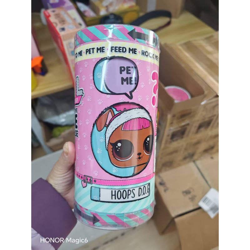 Mystery Box Blind Bag - ตุ๊กตา LOL Surprise ฟิกเกอร์สัตว์เลี้ยงแบบอินเทอร์แอคทีฟ การ์ตูน Hoops