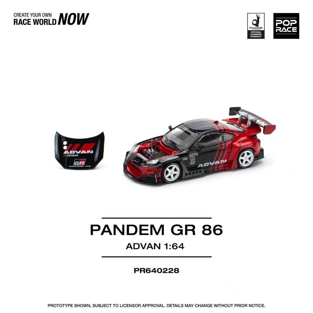 รถโมเดล POP Race 1:64 Pandem G - Die Cast Car 1 64 บทวิจารณ์และราคา