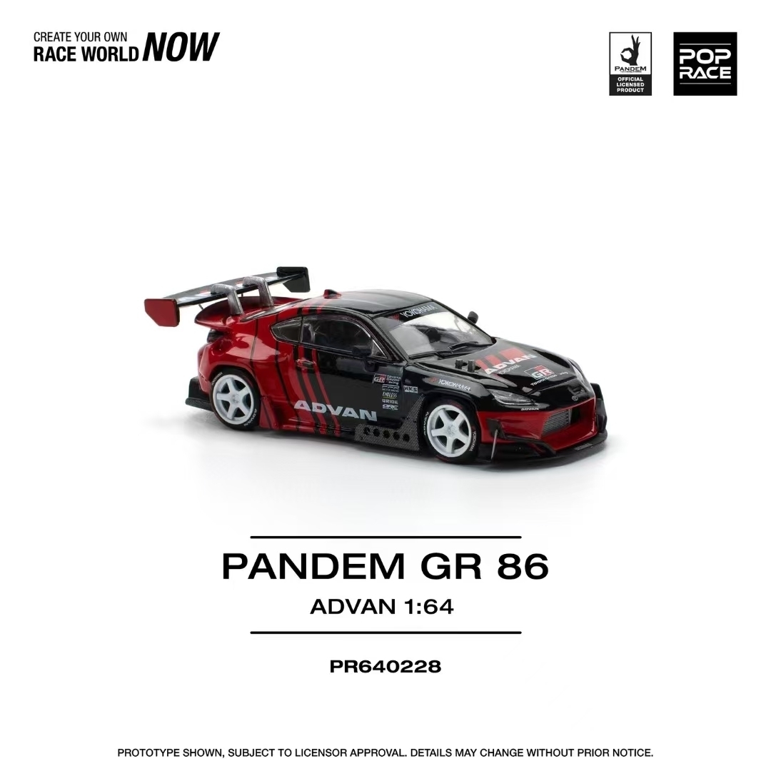 รถโมเดล POP Race 1:64 Pandem G - Die Cast Car 1 64 บทวิจารณ์และราคา
