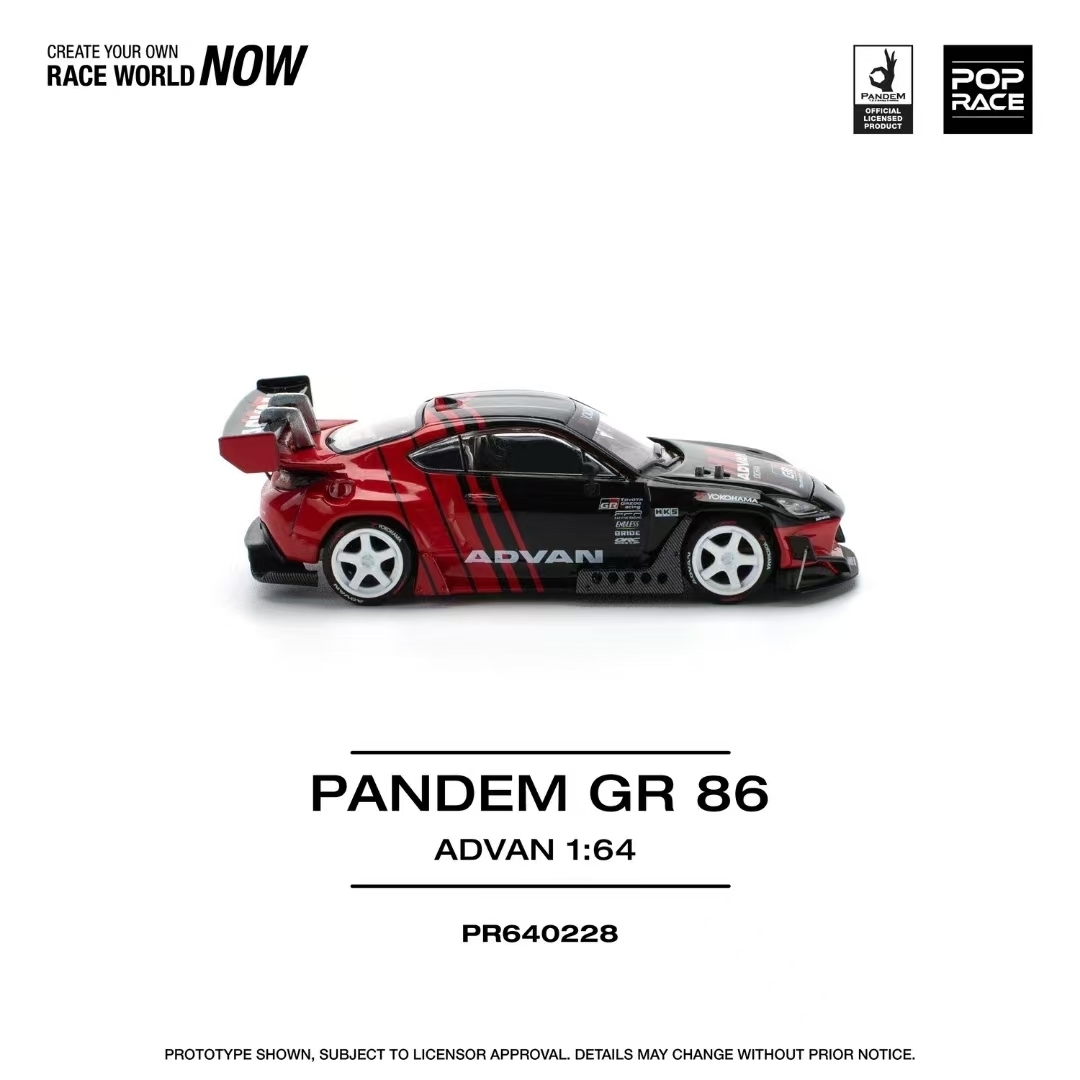 รถโมเดล POP Race 1:64 Pandem G - Die Cast Car 1 64 บทวิจารณ์และราคา