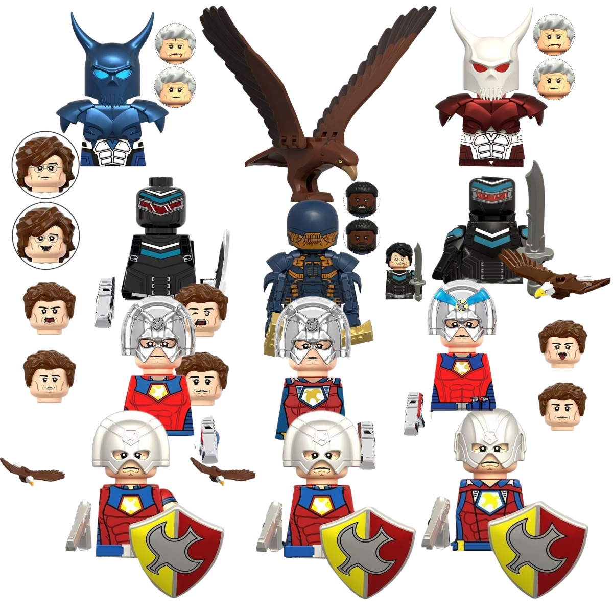 ซูไซด์สควอด พีซเมคเกอร์ บลูดรา - Lego Minifigure Holder บทวิจารณ์และราคา