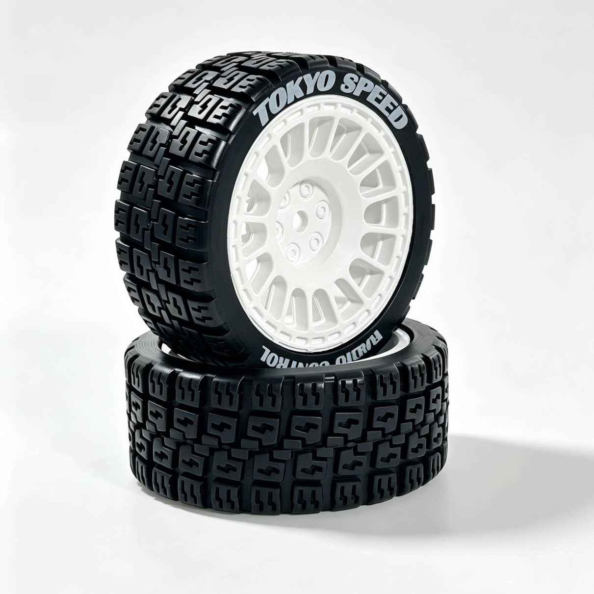 ชุดล้อและยางสำหรับรถแรลลี่ RC  - Tamiya Model Rc Car บทวิจารณ์และราคา