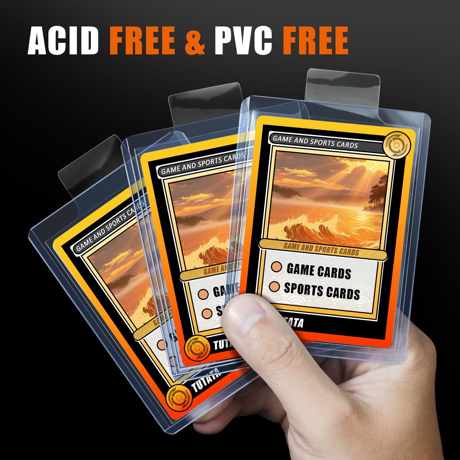 ซองใสแบบมีแถบดึง 100 ชิ้น สำหร - Graded Card Display บทวิจารณ์และราคา