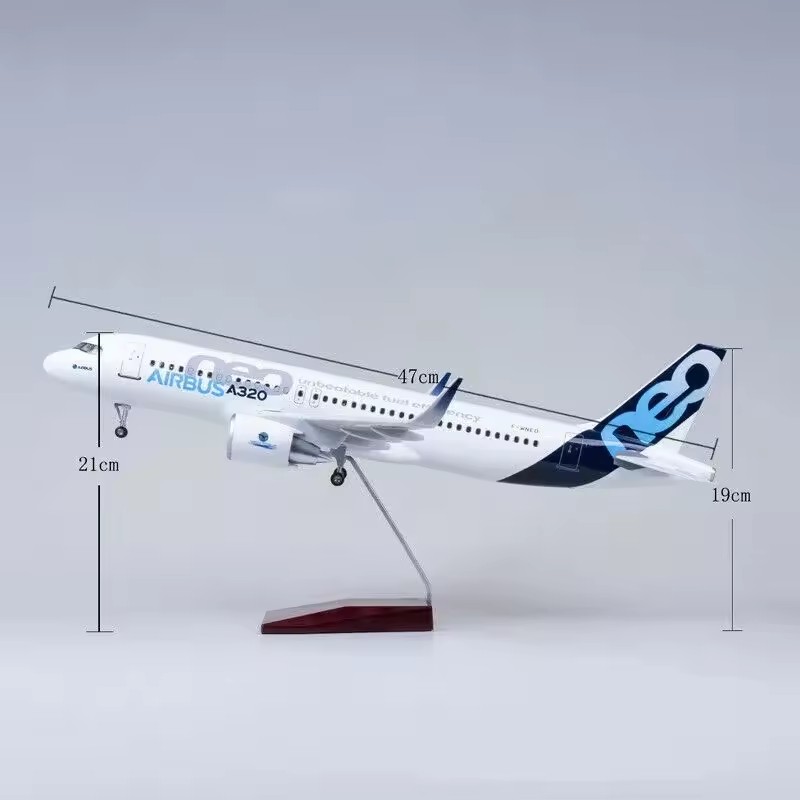 โมเดลเครื่องบินแอร์บัส A320 NE - Model Airplane Plastic บทวิจารณ์และราคา